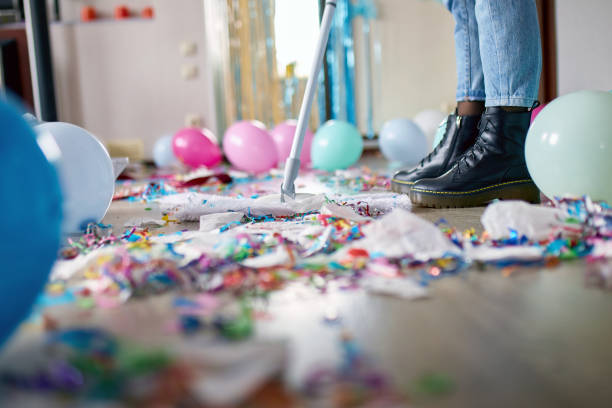 after party cleaning
